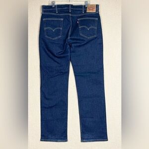Levi's Strauss & Co. Dark Blue Denim Jeans Men’s Size 38X33 Straight Leg